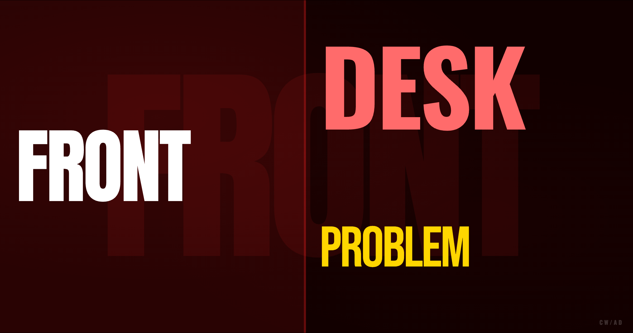 Laundromat staffing and front desk problems