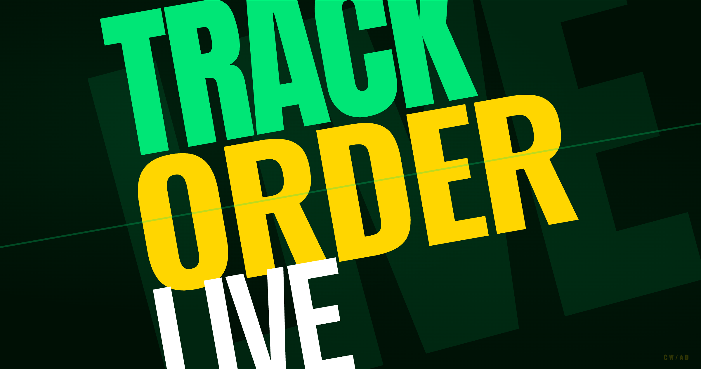 Real-time order tracking for laundromats